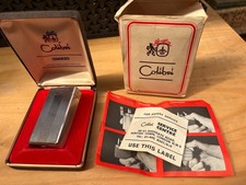 Vintage Colibri QUARZO ELECTRONIC Molectric Pipe Lighter Boxed 