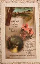 101 Years Old  Birthday Wish Golf postcard  VG Condition date 1924