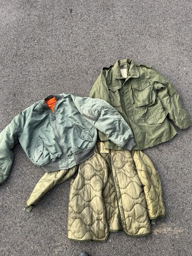 Military coats vtg lot - coats,