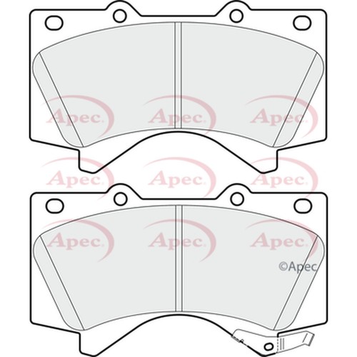 Brake pads set - set, for