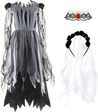 Ladies ghost bride costume - ladies,