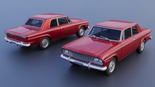 Studebaker Daytona 2 Door 1964 Model Car Kit 3D Printed 1/8 to 1/25 Scale