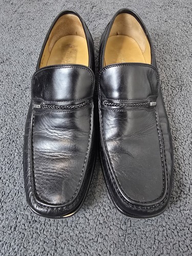 Loake reno men black - black, leather