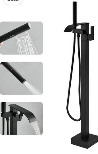 Rumose tub filler freestanding - filler,