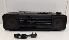 AIWA CSD-XL25K Stereo Radio Cassette Recorder Compact Disc. All working.VGC