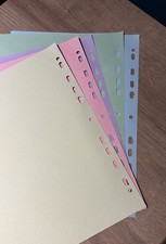 A4 FILE DIVIDERS