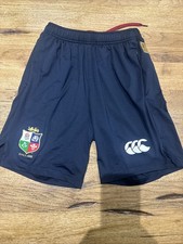 British and Irish lions 2025 Gym Training Shorts, Men’s Uk Small