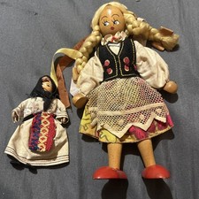 Set Of Vintage Polish Wooden