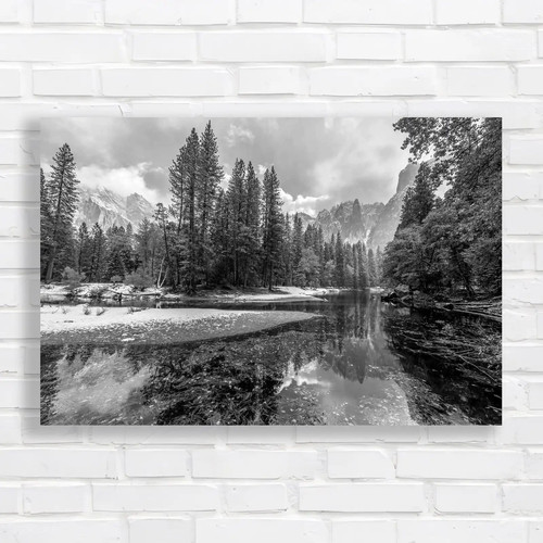 Serene mountain landscape - serene,