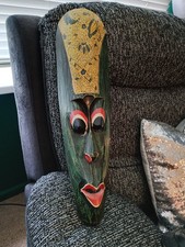 African Style Wall Mask 30cms