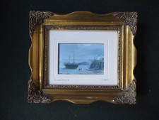 Cullercoats miniature signed