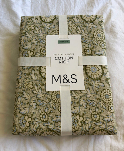 Cotton rich floral - rich, bedding