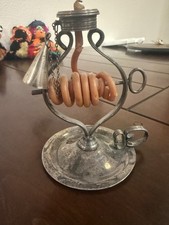 Antique Silver Plated Wax Jack