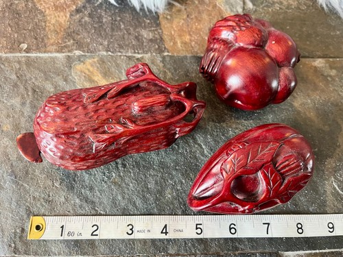 Vtg chinese carved box - chinese,