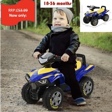 Quad Baby Ride-On Walker w/