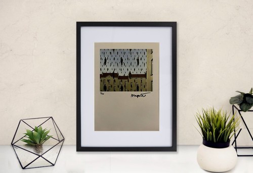 René magritte hand signed - magritte, hand-signed