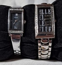 Ladies Two Watches Quartz ELLE Model EL099Z. & SEKONDA 4181 AHT & One Ring Boxed