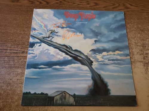 Autographed ritchie blackmore - autographed,