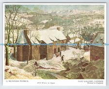 D335411 London. The Tate Gallery. Winter in Angus. J. Mcintosh Patrick