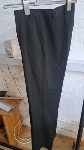 Smart black mens trousers - f&f,
