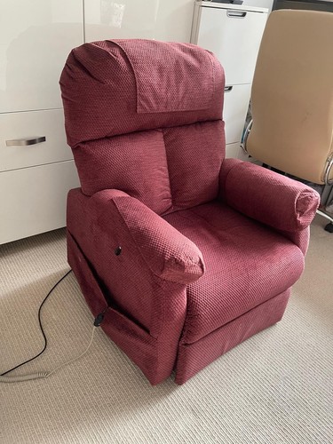 Red riser recliner chair - , in