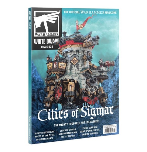 Warhammer white dwarf magazine - dwarf,
