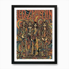 Led Zeppelin 2 Art Print