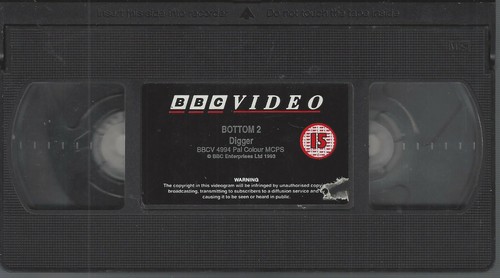 Bottom digger vhs bbcv - -,