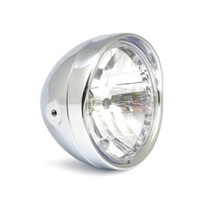 Headlight Cruiser 6 1/2", Chrome, for Harley - Davidson with E-Mark