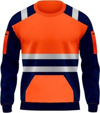 Hi Viz Sweat Shirt High