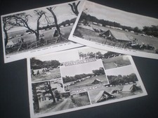 social history 3 kent deal sutton vale caravan camping park real photo postcard