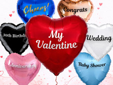 Personalised Heart Shaped Foil