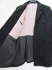Shires Mens 48 .XXL Black FROCK HUNT COAT. Pockets - wool..Hounds - Trail- V.G.C