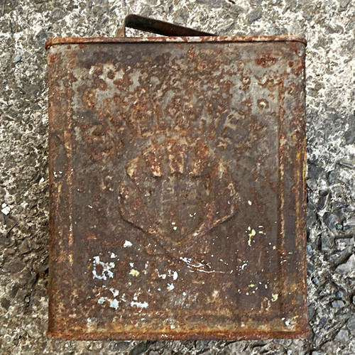 Shell vintage original metal - original,