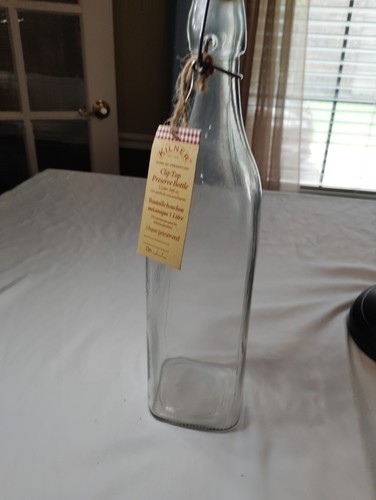 Glass swing top bottle - swing-top,