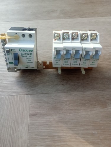 Crabtree sb6000 breakers rcd - crabtree,