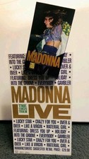 MADONNA THE VIRGIN TOUR 1985