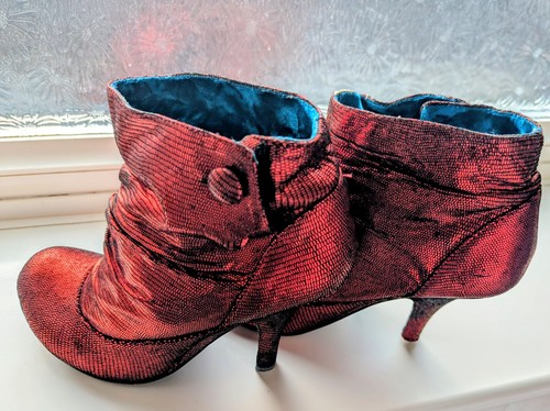 Irregular choice red sequin - irregular,