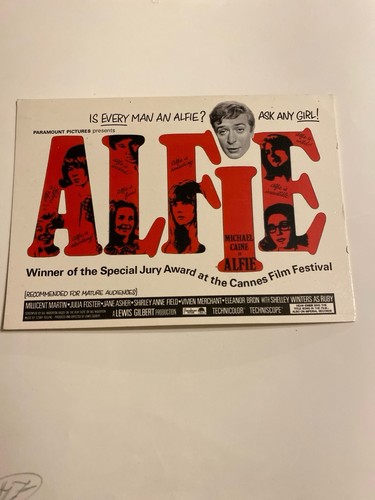 Vintage 1966 alfie movie - 1966,