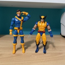 Marvel Legends Cyclops  + Wolverine Figures X-Men