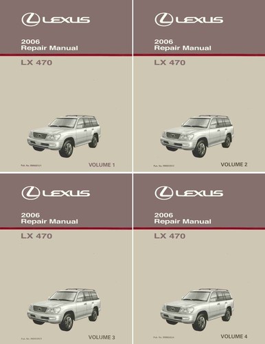 2006 lexus 470 factory - 2006,