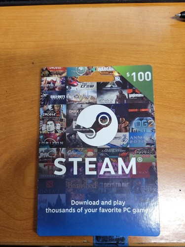 Steam gift card 100 - gift,