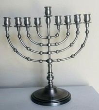 Pottery Barn 12" Large Menorah