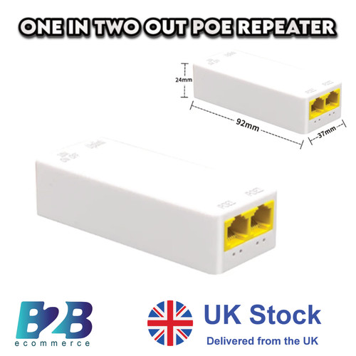 Port poe white - white, rj45