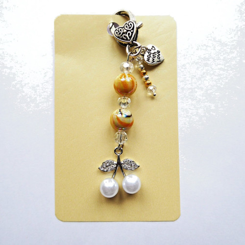 Bag charm key ring - bag,