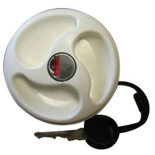Water filler cap with 2 keys