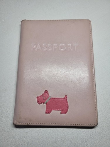 Radley pink travel wallet - pink,