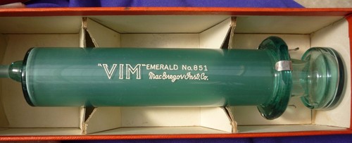 Rare vim 1930 emerald glass - vim,