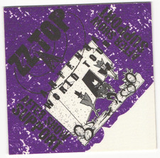 Vintage 1994 ZZ Top Concert