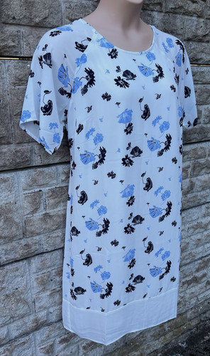 Ladies damart white mix floral - damart,